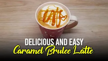 Easy Caramel Brulee Latte Recipe You Can Make at Home