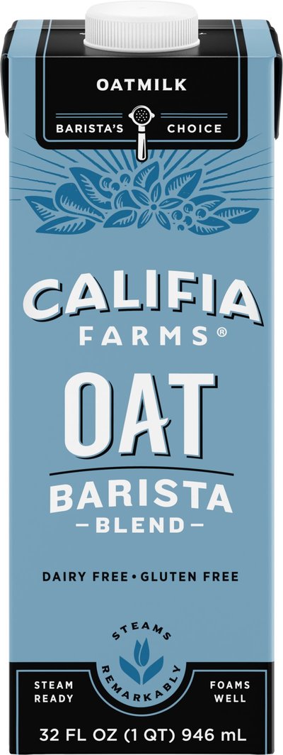 Califia Farms Oat Barista Blend carton