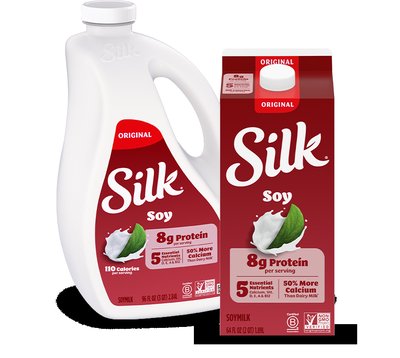 Silk Original Soymilk carton